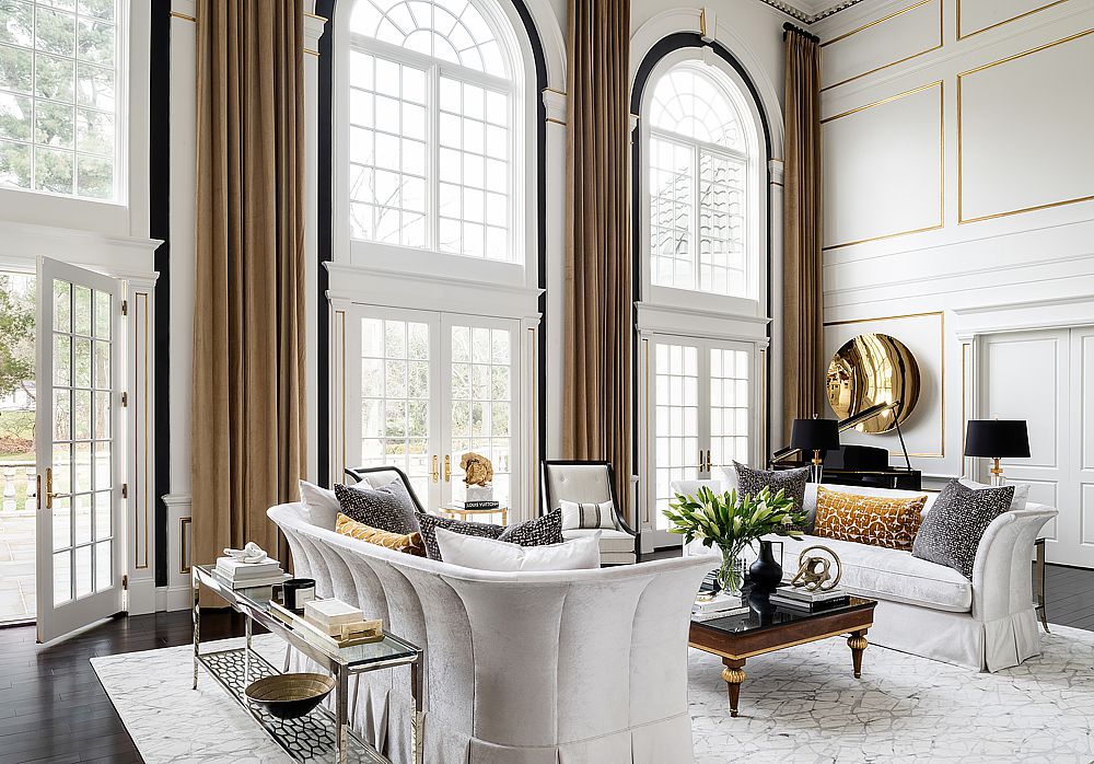 Interior design ideas for open concept living rooms.